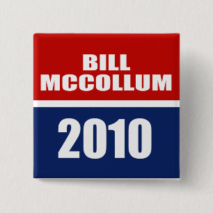 BILL MCCOLLUM FÜR GOUVERNEUR BUTTON
