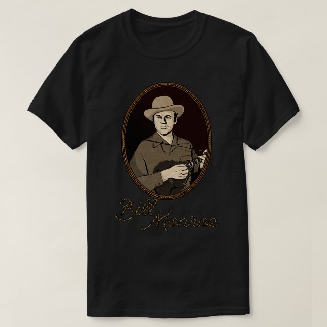 Bill Monroe T-Shirt (Design vorne)