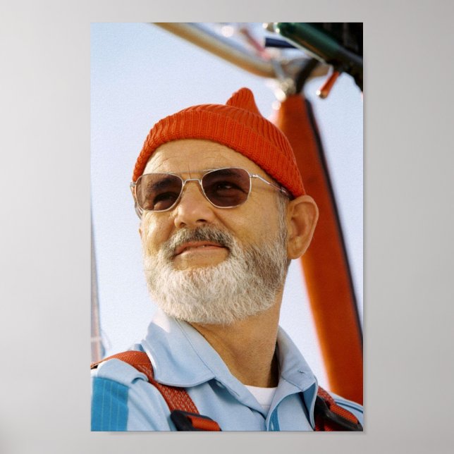 Bill Murray Life Aquatic Poster (Vorne)