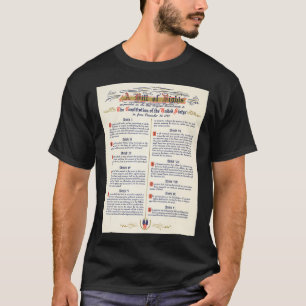 Bill of Rights USA History Teacher Student Constit T-Shirt