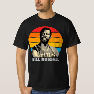 Bill Russell Erinnerungen Retro T-Shirt