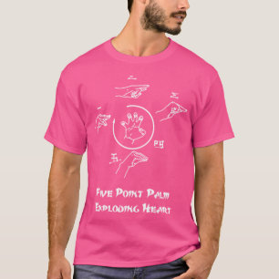 Bill töten - Fünf Punkte Palm explodieren Herztech T-Shirt
