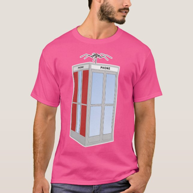 Bill und Ted Phonebooth T-Shirt (Vorderseite)