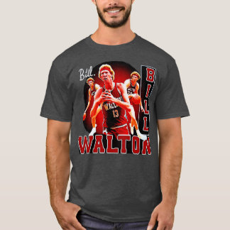 Bill Walton BasketballSignature Vintag Retro 80er T-Shirt