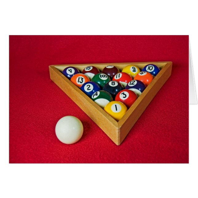 Billard (Vorderseite (Horizontal))