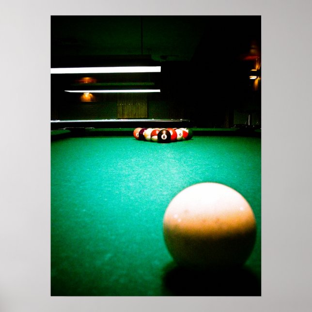 Billard 01 Poster (Vorne)