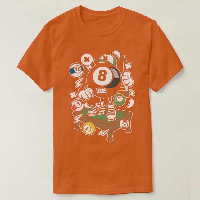 Billard 2 (2) T-Shirt (Design vorne)