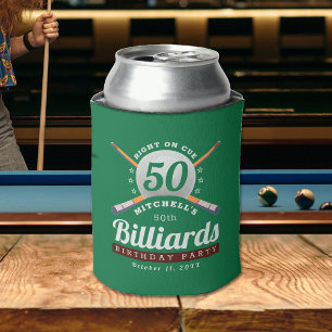 Billard 50. Geburtstagsparty Dosenkühler