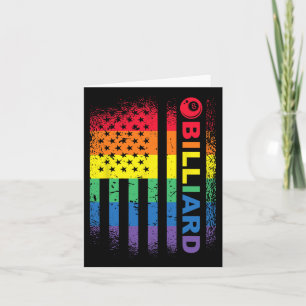 Billard 8-Ball Pool Billiard American Flag - Bil Karte