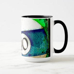 BILLARD-BALL NR. 10 TASSE