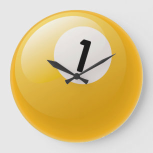Billard-Ball-Uhr der Nr.-eine Große Wanduhr