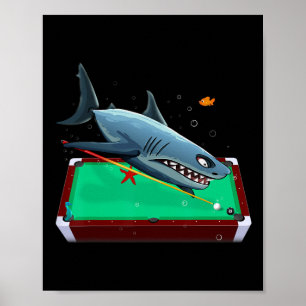 Billard Billard 8 9 Ball Straight Carom Snook Poster