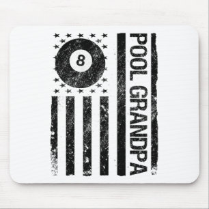 Billard Billard Billard Flag Oper American USA Mousepad