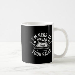 Billard Billard Billard hier, um Ihre Kaffeetasse