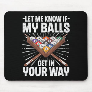 Billard Billard Design Damen Billiard Pool Mousepad