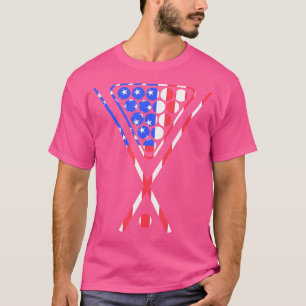 Billard-Billard für amerikanische Fahnen T-Shirt