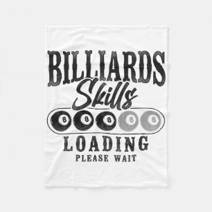 Billard Billard Player Ll 8 Ll Vintag Billiard Sk Fleecedecke