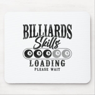 Billard Billard Player Ll 8 Ll Vintag Billiard Sk Mousepad