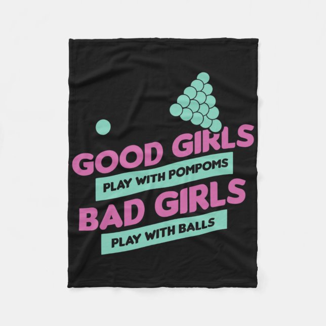 Billard Billard Pool-Geschenk für Frauen und Gir Fleecedecke (Vorderseite)