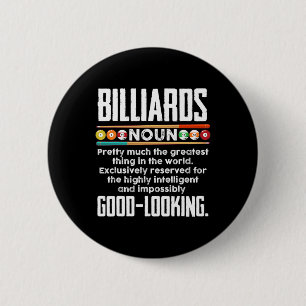 Billard Definition - Funny Billiard 8 Ball Pool Button