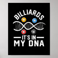 Billard Es ist in meiner DNA Funny Pool
