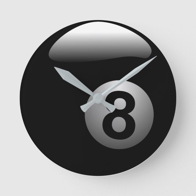 Billard für 8 Ball rund um die Uhr (Vorderseite)