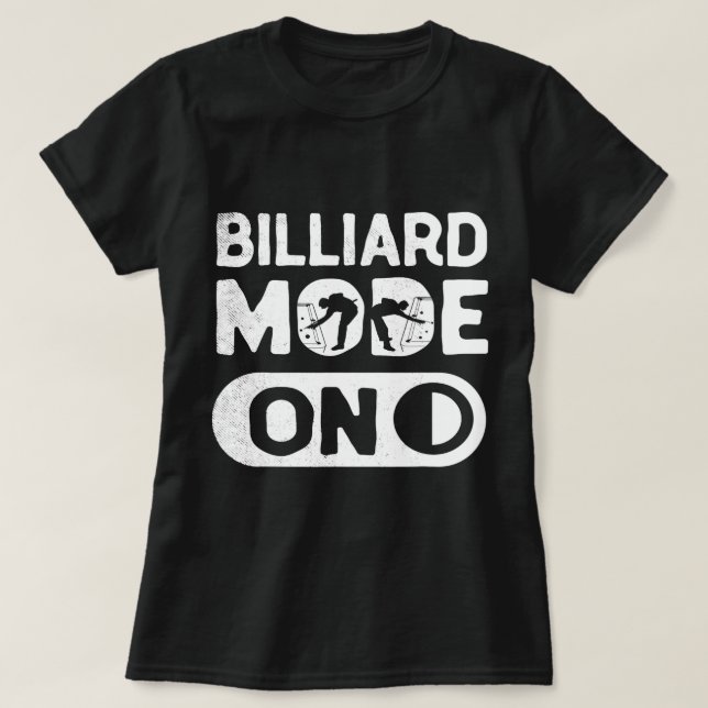 Billard Kid Definition Funny Pool Player T-Shirt (Design vorne)