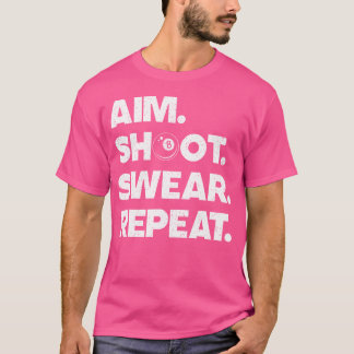 Billard Kunst Billiard Spielplatz Lover T-Shirt