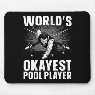 Billard Kunst für Männer Frauen Billiard 8 Ball P Mousepad