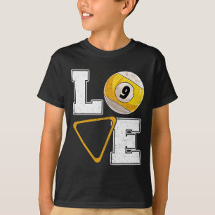 Billard Liebe Pool Player Billard Lover T-Shirt