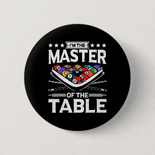 Billard Master der Tabelle 8 Ball Men Poo Button