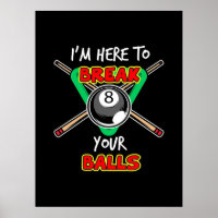 Billard mein Snooker hier, um Ihre Bälle zu durchb