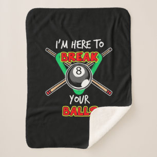 Billard mein Snooker hier, um Ihre Bälle zu durchb Sherpadecke