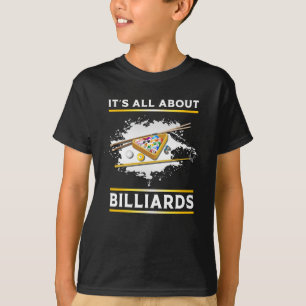 Billard Pool Billard Snooker 8 Ball Funny Geschenk T-Shirt
