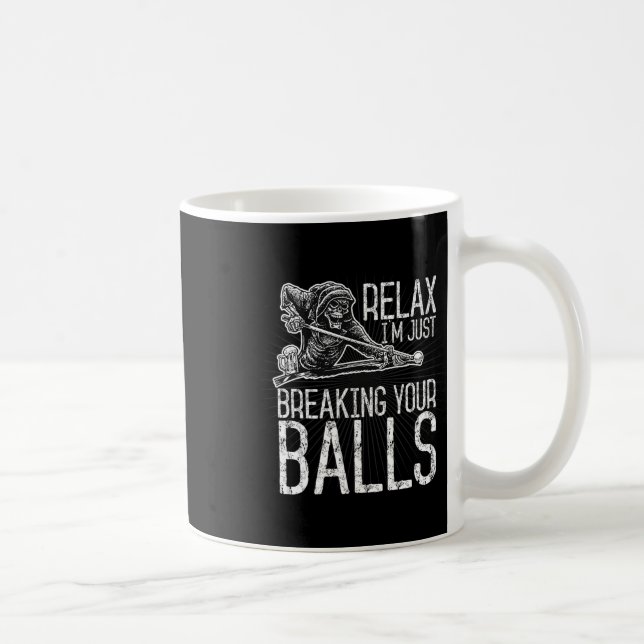 Billard Pool Hall Sport Break Kaffeetasse (Rechts)