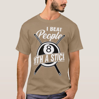 Billard Pool Idee T-Shirt