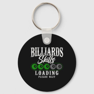 Billard Pool Player Ball 8 Ball Vintag Billiard Schlüsselanhänger
