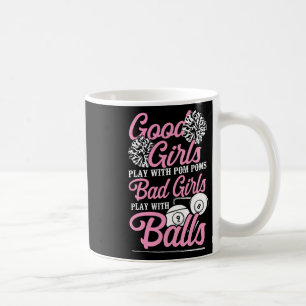 Billard Pool Player Ball Girl Good Girl Play Kaffeetasse