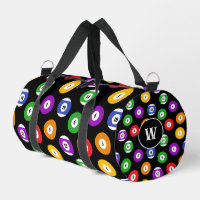 Billard Pool Player Monogram