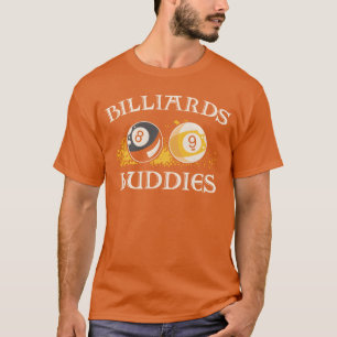 Billard Pool Spieler Ball Freunde lustig T-Shirt