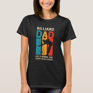 Billard Retro Art Kühler VATER Vintage Kunstwerk T-Shirt