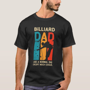 Billard Retrokunst cooler VATER Vintage Kunstwerke T-Shirt