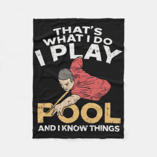 Billard S1 Fleecedecke