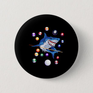 Billard Shark Billiard Player Billard Billardtisch Button