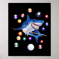 Billard Shark Billiard Player Billard Billardtisch