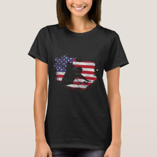 Billard Shirt - American Flag Billiard Playa