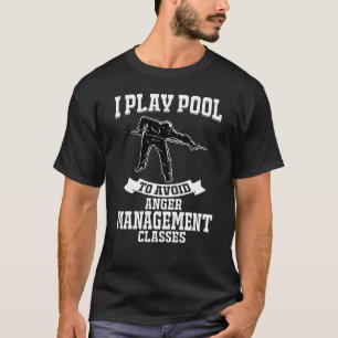 Billard-Shirt für Mannspielpool T-Shirt