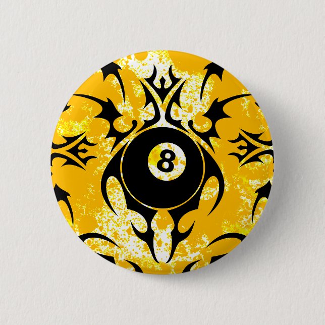Billard. Stamm. Button (Vorderseite)
