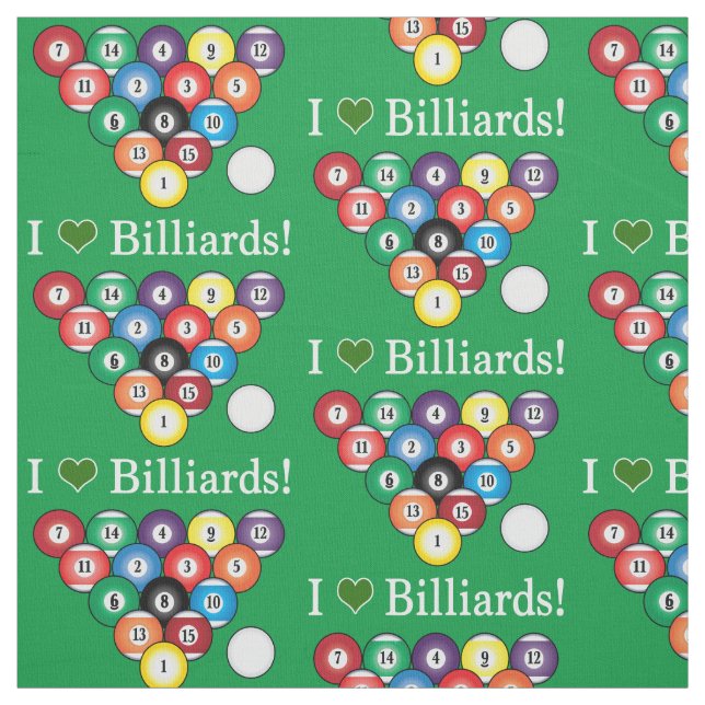 Billard Stoff (Muster)