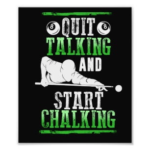 Billard Style Fotodruck